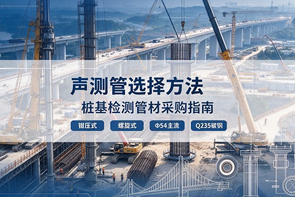 顺河声测管选型标准